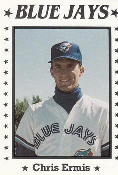 1991 Sport Pro Medicine Hat Blue Jays #5 Chris Ermis Front