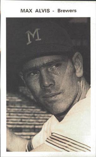 1970 Milwaukee Brewers Picture Pack #NNO Max Alvis Front