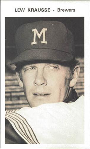 1970 Milwaukee Brewers Picture Pack #NNO Lew Krausse Front
