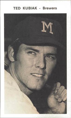1970 Milwaukee Brewers Picture Pack #NNO Ted Kubiak Front