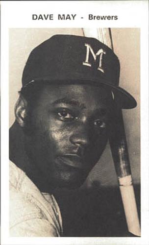 1970 Milwaukee Brewers Picture Pack #NNO Dave May Front