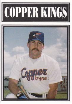 1992 Sport Pro Butte Copper Kings #20 Mike Welch Front