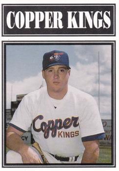 1992 Sport Pro Butte Copper Kings #22 Earl Hieb Front