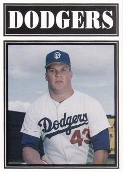 1992 Sport Pro Great Falls Dodgers #1 Ryan Luzinski Front