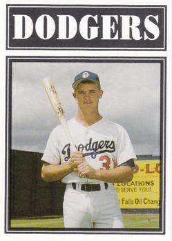 1992 Sport Pro Great Falls Dodgers #3 Nathan Dunn Front