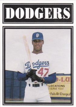 1992 Sport Pro Great Falls Dodgers #19 Roger Cedeno Front