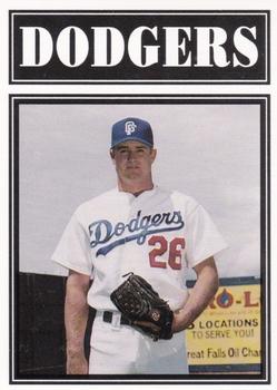 1992 Sport Pro Great Falls Dodgers #22 Jason Butcher Front
