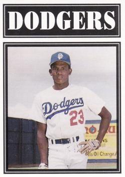 1992 Sport Pro Great Falls Dodgers #23 Angel Jaime Front