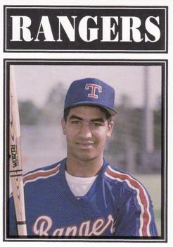1992 Sport Pro Gulf Coast Rangers #17 Mario Gonzalez Front