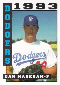 1993 Sport Pro Great Falls Dodgers #3 Dan Markham Front