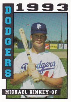 1993 Sport Pro Great Falls Dodgers #11 Michael Kinney Front