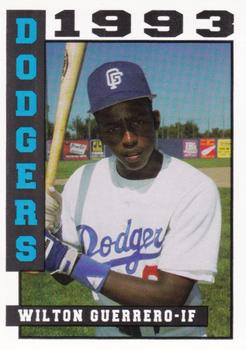 1993 Sport Pro Great Falls Dodgers #19 Wilton Guerrero Front