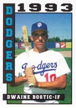 1993 Sport Pro Great Falls Dodgers #23 Dwaine Bostic Front