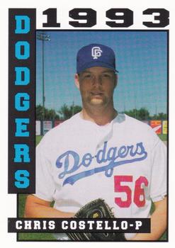 1993 Sport Pro Great Falls Dodgers #26 Chris Costello Front