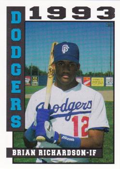 1993 Sport Pro Great Falls Dodgers #28 Brian Richardson Front