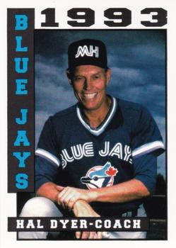 1993 Sport Pro Medicine Hat Blue Jays #24 Hal Dyer Front
