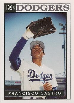 1994 Sport Pro Great Falls Dodgers #8 Francisco Castro Front