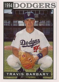 1994 Sport Pro Great Falls Dodgers #12 Travis Barbary Front