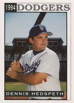 1994 Sport Pro Great Falls Dodgers #14 Dennis Hedpeth Front