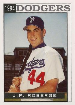 1994 Sport Pro Great Falls Dodgers #20 J.P. Roberge Front
