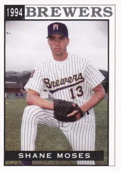 1994 Sport Pro Helena Brewers #9 Shane Moses Front