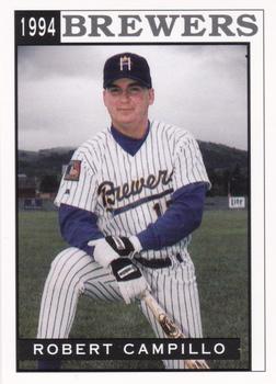 1994 Sport Pro Helena Brewers #13 Robert Campillo Front