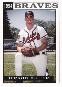 1994 Sport Pro Idaho Falls Braves #19 Jerrod Miller Front