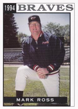 1994 Sport Pro Idaho Falls Braves #29 Mark Ross Front