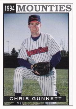 1994 Sport Pro Lethbridge Mounties #12 Chris Gunnett Front