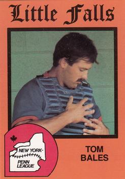 1988 Pucko Little Falls Mets #3 Tom Bales Front