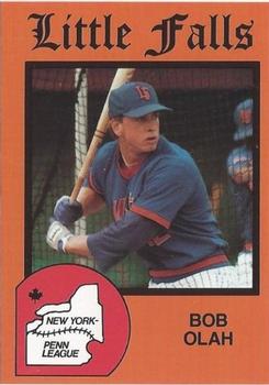 1988 Pucko Little Falls Mets #8 Bob Olah Front