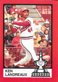 1988 Pucko Rochester Red Wings Governor's Cup #14 Ken Landreaux Front