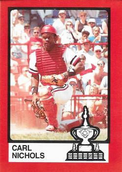 1988 Pucko Rochester Red Wings Governor's Cup #18 Carl Nichols Front