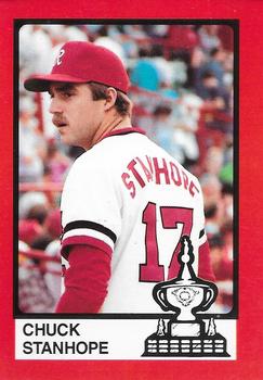 1988 Pucko Rochester Red Wings Governor's Cup #25 Chuck Stanhope Front