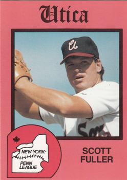 1988 Pucko Utica Blue Sox #19 Scott Fuller Front