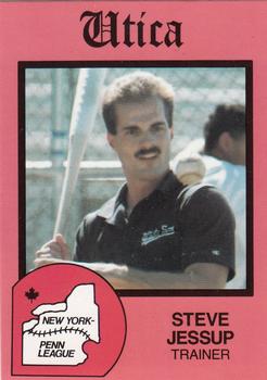 1988 Pucko Utica Blue Sox #28 Steve Jessup Front