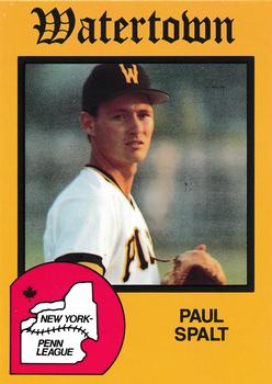 1988 Pucko Watertown Pirates #24 Paul Spalt Front