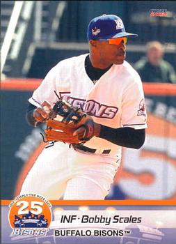 2012 Choice Buffalo Bisons #21 Bobby Scales Front