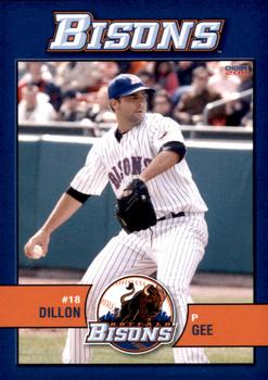 2011 Choice Buffalo Bisons #09 Dillon Gee Front