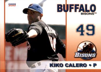 2010 Choice Buffalo Bisons #2 Kiko Calero Front