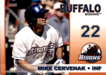 2010 Choice Buffalo Bisons #4 Mike Cervenak Front