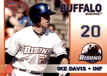 2010 Choice Buffalo Bisons #6 Ike Davis Front