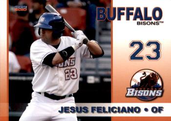 2010 Choice Buffalo Bisons #9 Jesus Feliciano Front
