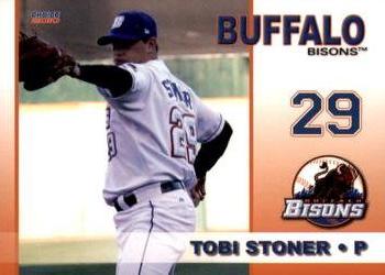 2010 Choice Buffalo Bisons #23 Tobi Stoner Front