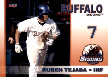 2010 Choice Buffalo Bisons #24 Ruben Tejada Front