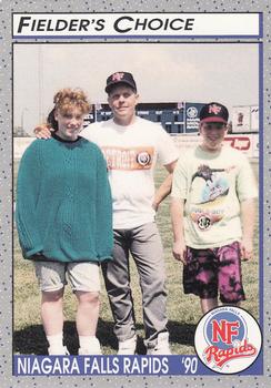 1990 Pucko Niagara Falls Rapids #32 Fielders Choice Front