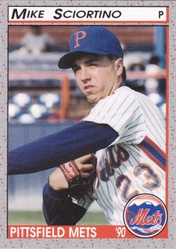 1990 Pucko Pittsfield Mets #15 Mike Sciortino Front