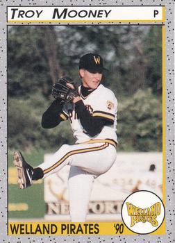 1990 Pucko Welland Pirates #23 Troy Mooney Front