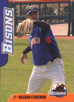 2009 Choice Buffalo Bisons #8 Nelson Figueroa Front