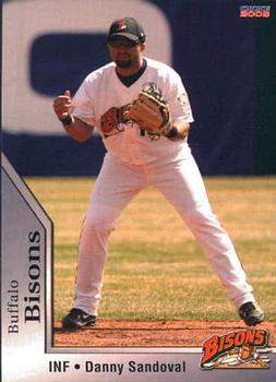 2008 Choice Buffalo Bisons #18 Danny Sandoval Front